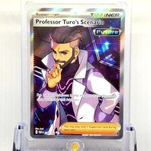 Pokemon Trading Card Professor Turo's Scenario Full Art Multicolor